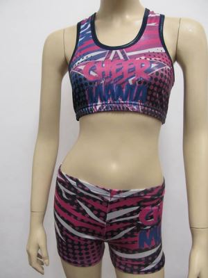 Nosim sublimaciju sportsku opremu dugih rukava navijanja uniforme dizajn